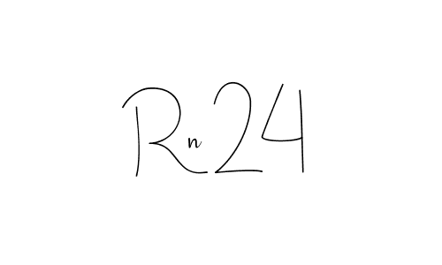 It looks lik you need a new signature style for name Rn 24. Design unique handwritten (Andilay-7BmLP) signature with our free signature maker in just a few clicks. Rn 24 signature style 4 images and pictures png