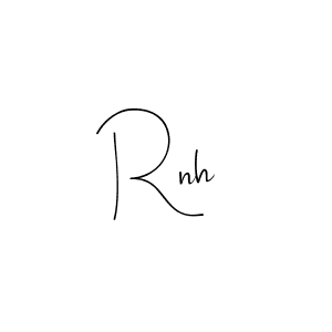 Make a short Rnh signature style. Manage your documents anywhere anytime using Andilay-7BmLP. Create and add eSignatures, submit forms, share and send files easily. Rnh signature style 4 images and pictures png