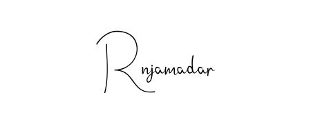 You can use this online signature creator to create a handwritten signature for the name Rnjamadar. This is the best online autograph maker. Rnjamadar signature style 4 images and pictures png