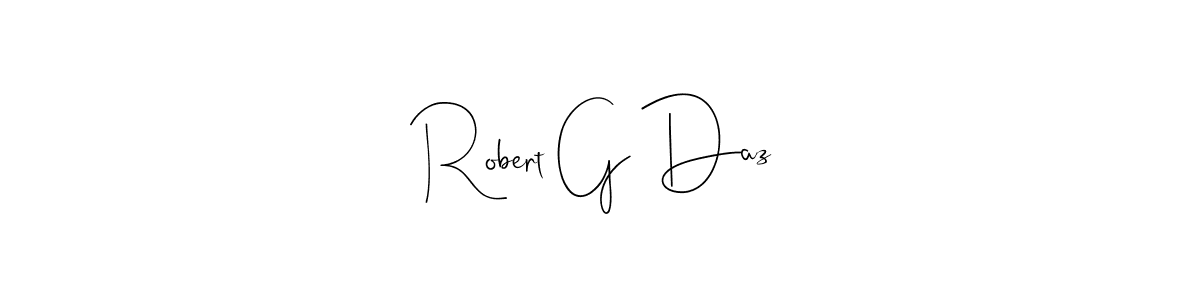 Also You can easily find your signature by using the search form. We will create Robert G Daz name handwritten signature images for you free of cost using Andilay-7BmLP sign style. Robert G Daz signature style 4 images and pictures png