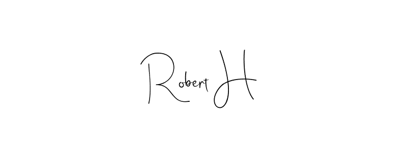 Use a signature maker to create a handwritten signature online. With this signature software, you can design (Andilay-7BmLP) your own signature for name Robert H. Robert H signature style 4 images and pictures png