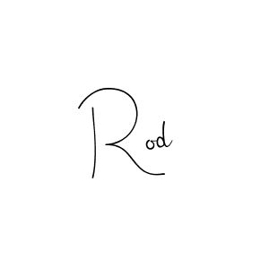 Use a signature maker to create a handwritten signature online. With this signature software, you can design (Andilay-7BmLP) your own signature for name Rod. Rod signature style 4 images and pictures png
