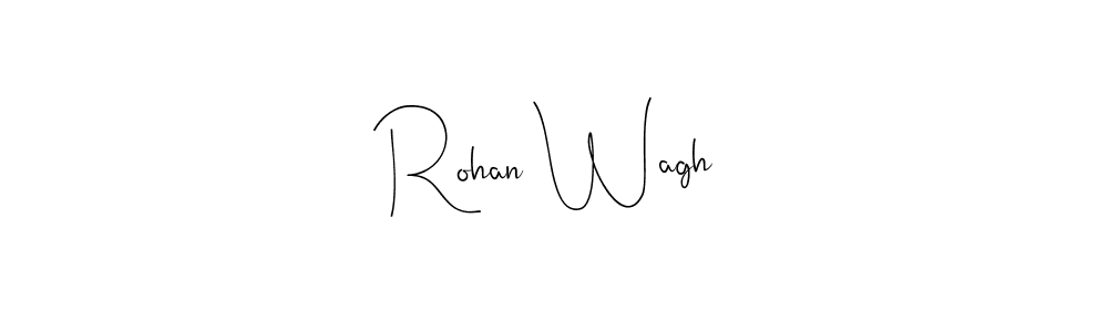 if you are searching for the best signature style for your name Rohan Wagh. so please give up your signature search. here we have designed multiple signature styles  using Andilay-7BmLP. Rohan Wagh signature style 4 images and pictures png
