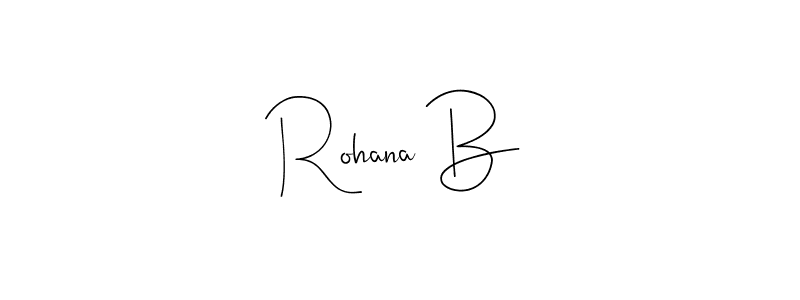 Also You can easily find your signature by using the search form. We will create Rohana B name handwritten signature images for you free of cost using Andilay-7BmLP sign style. Rohana B signature style 4 images and pictures png