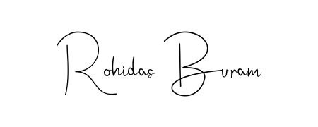 Quickly download Rohidas Buram name signature in high-resolution PNG using Andilay-7BmLP style. Ready to insert into PDFs and online applications. Rohidas Buram signature style 4 images and pictures png