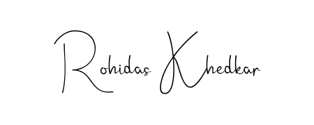 Design your own signature with our free online signature maker. With this signature software, you can create a handwritten (Andilay-7BmLP) signature for name Rohidas Khedkar. Rohidas Khedkar signature style 4 images and pictures png