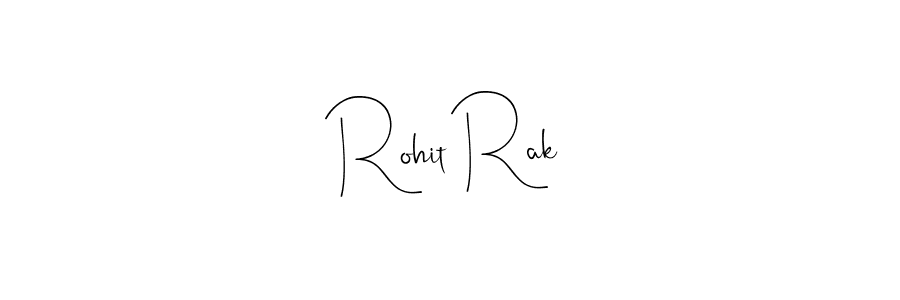 Similarly Andilay-7BmLP is the best handwritten signature design. Signature creator online .You can use it as an online autograph creator for name Rohit Rak. Rohit Rak signature style 4 images and pictures png