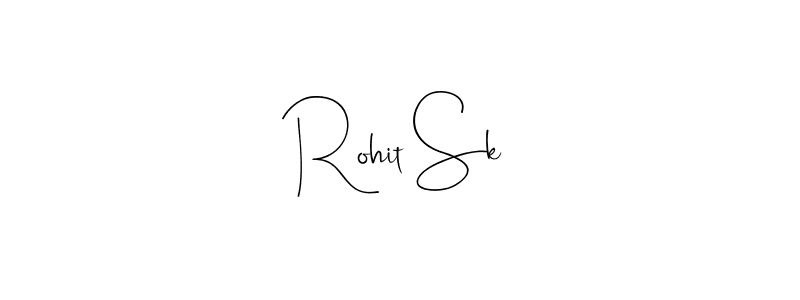 The best way (Andilay-7BmLP) to make a short signature is to pick only two or three words in your name. The name Rohit Sk include a total of six letters. For converting this name. Rohit Sk signature style 4 images and pictures png