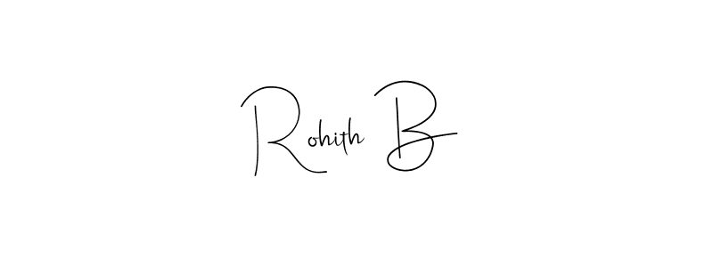 Also You can easily find your signature by using the search form. We will create Rohith B name handwritten signature images for you free of cost using Andilay-7BmLP sign style. Rohith B signature style 4 images and pictures png
