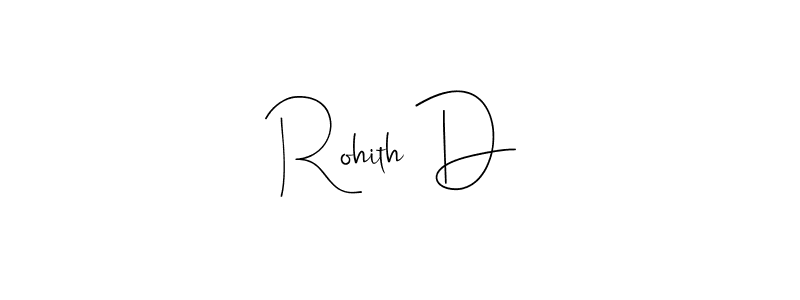 You should practise on your own different ways (Andilay-7BmLP) to write your name (Rohith D) in signature. don't let someone else do it for you. Rohith D signature style 4 images and pictures png