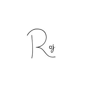 Also You can easily find your signature by using the search form. We will create Roj name handwritten signature images for you free of cost using Andilay-7BmLP sign style. Roj signature style 4 images and pictures png