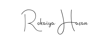 Design your own signature with our free online signature maker. With this signature software, you can create a handwritten (Andilay-7BmLP) signature for name Rokaiya Hasan. Rokaiya Hasan signature style 4 images and pictures png