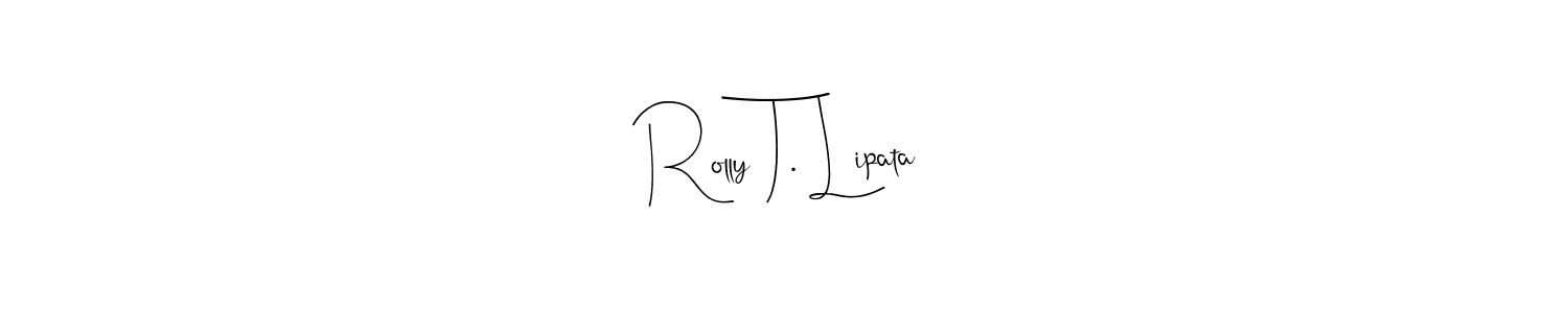 See photos of Rolly T. Lipata official signature by Spectra . Check more albums & portfolios. Read reviews & check more about Andilay-7BmLP font. Rolly T. Lipata signature style 4 images and pictures png