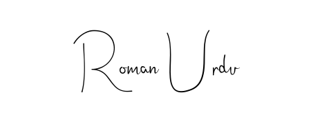 Looking for an artistic signature for Roman Urdu? The Andilay-7BmLP calligraphy style gives a sophisticated flow suitable for business cards and emails. Roman Urdu signature style 4 images and pictures png