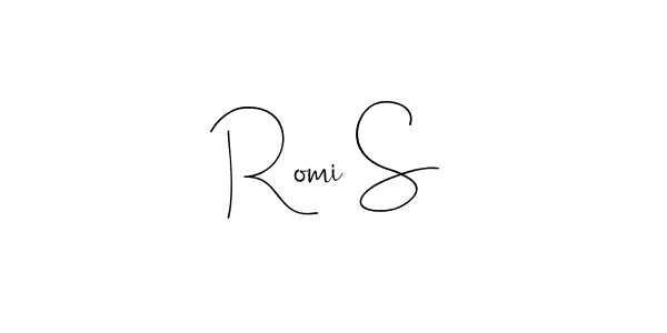 Check out images of Autograph of Romi S name. Actor Romi S Signature Style. Andilay-7BmLP is a professional sign style online. Romi S signature style 4 images and pictures png