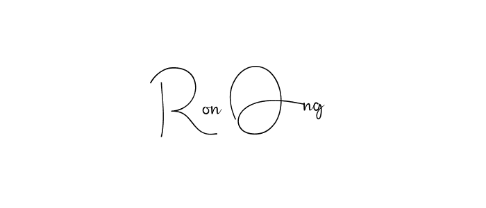 Best and Professional Signature Style for Ron Ong. Andilay-7BmLP Best Signature Style Collection. Ron Ong signature style 4 images and pictures png