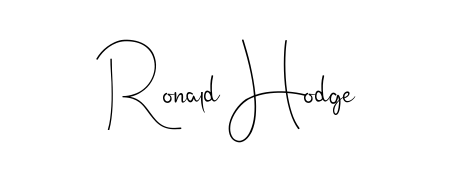 Generate high-definition signature styles for Ronald Hodge. The Andilay-7BmLP typeface ensures crisp legibility and sophisticated design. Ronald Hodge signature style 4 images and pictures png