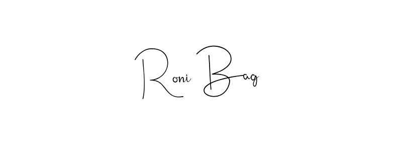 Check out images of Autograph of Roni Bag name. Actor Roni Bag Signature Style. Andilay-7BmLP is a professional sign style online. Roni Bag signature style 4 images and pictures png