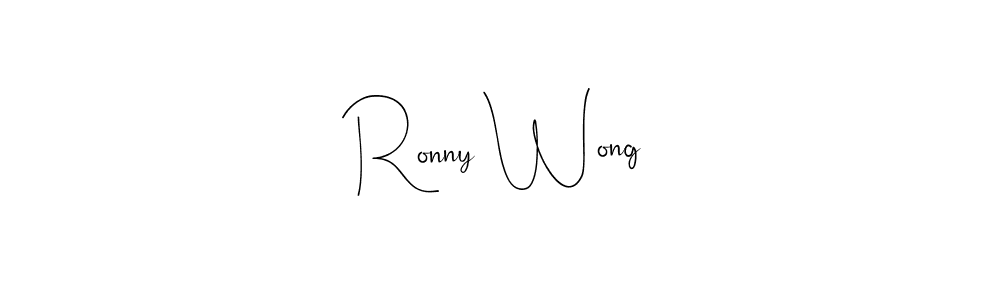 Create a beautiful signature design for name Ronny Wong. With this signature (Andilay-7BmLP) fonts, you can make a handwritten signature for free. Ronny Wong signature style 4 images and pictures png