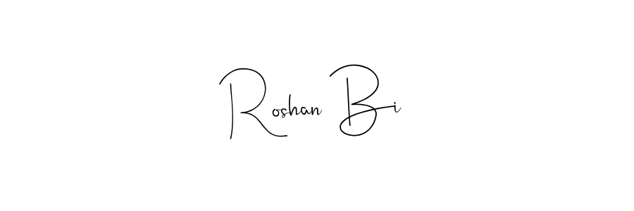 Best and Professional Signature Style for Roshan Bi. Andilay-7BmLP Best Signature Style Collection. Roshan Bi signature style 4 images and pictures png