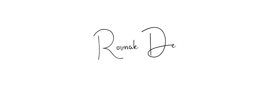 Best and Professional Signature Style for Rounak De. Andilay-7BmLP Best Signature Style Collection. Rounak De signature style 4 images and pictures png