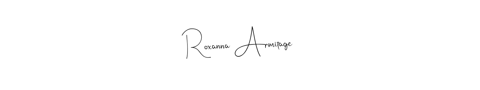 Here are the top 10 professional signature styles for the name Roxanna Armitage. These are the best autograph styles you can use for your name. Roxanna Armitage signature style 4 images and pictures png