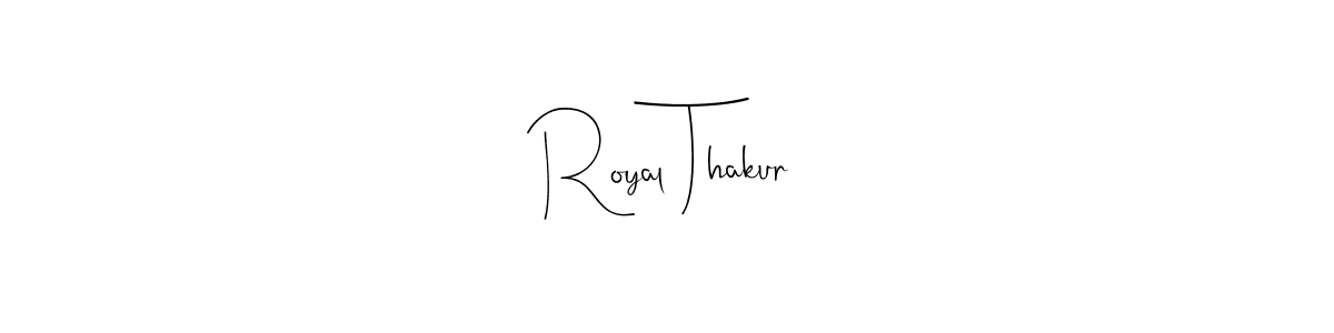 How to Draw Royal Thakur signature style? Andilay-7BmLP is a latest design signature styles for name Royal Thakur. Royal Thakur signature style 4 images and pictures png