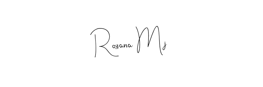 Here are the top 10 professional signature styles for the name Rozana Mj. These are the best autograph styles you can use for your name. Rozana Mj signature style 4 images and pictures png