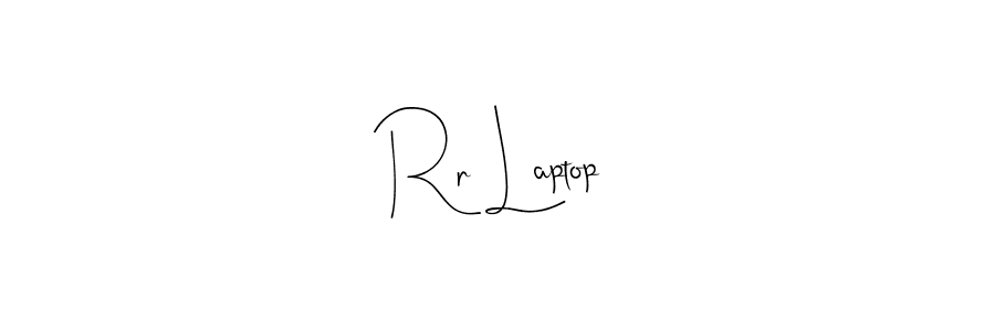 This is the best signature style for the Rr Laptop name. Also you like these signature font (Andilay-7BmLP). Mix name signature. Rr Laptop signature style 4 images and pictures png
