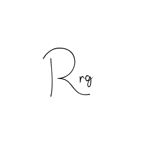 Use a signature maker to create a handwritten signature online. With this signature software, you can design (Andilay-7BmLP) your own signature for name Rrg. Rrg signature style 4 images and pictures png