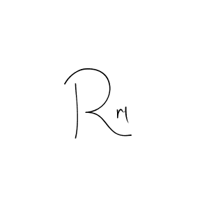 Make a beautiful signature design for name Rrl. Use this online signature maker to create a handwritten signature for free. Rrl signature style 4 images and pictures png