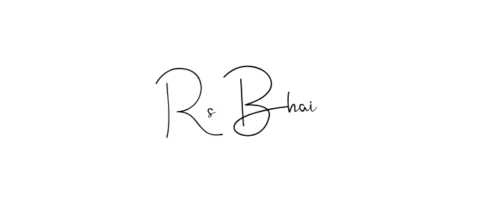 Use a signature maker to create a handwritten signature online. With this signature software, you can design (Andilay-7BmLP) your own signature for name Rs Bhai. Rs Bhai signature style 4 images and pictures png