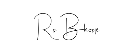 A dynamic signature style for Rs Bhosle using Andilay-7BmLP script. Designed to look authentic, handwritten, and professional. Rs Bhosle signature style 4 images and pictures png