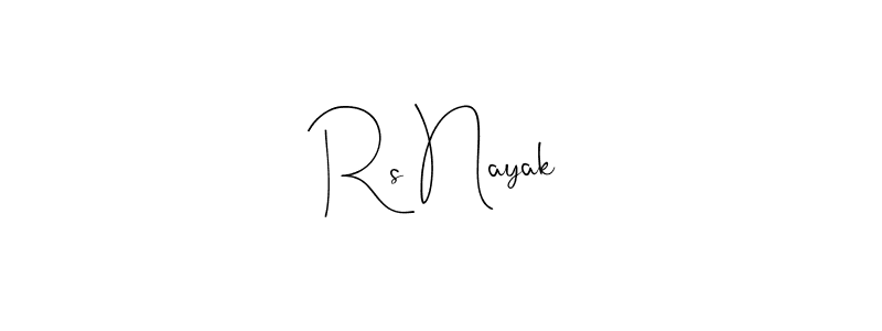 Make a short Rs Nayak signature style. Manage your documents anywhere anytime using Andilay-7BmLP. Create and add eSignatures, submit forms, share and send files easily. Rs Nayak signature style 4 images and pictures png
