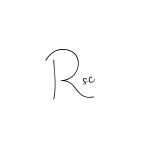 The best way (Andilay-7BmLP) to make a short signature is to pick only two or three words in your name. The name Rsc include a total of six letters. For converting this name. Rsc signature style 4 images and pictures png