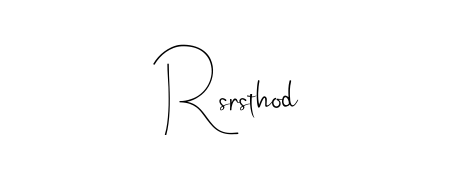 Explore multiple handwriting variations for Rsrsthod including this stunning Andilay-7BmLP design. Free to use across all platforms. Rsrsthod signature style 4 images and pictures png