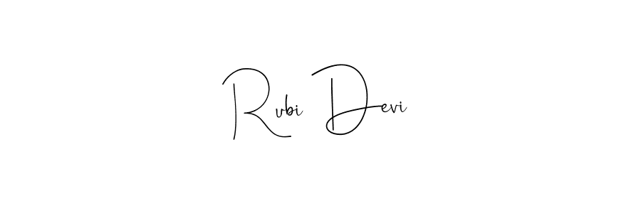 Here are the top 10 professional signature styles for the name Rubi Devi. These are the best autograph styles you can use for your name. Rubi Devi signature style 4 images and pictures png