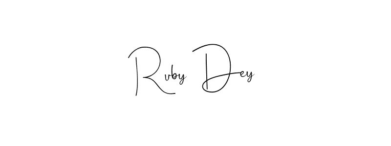 Check out images of Autograph of Ruby Dey name. Actor Ruby Dey Signature Style. Andilay-7BmLP is a professional sign style online. Ruby Dey signature style 4 images and pictures png