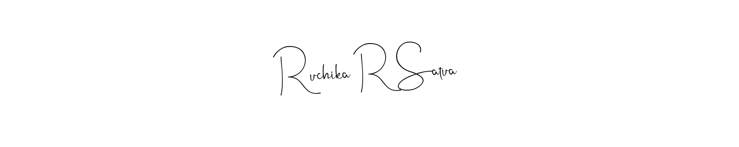 Best and Professional Signature Style for Ruchika R Satua. Andilay-7BmLP Best Signature Style Collection. Ruchika R Satua signature style 4 images and pictures png