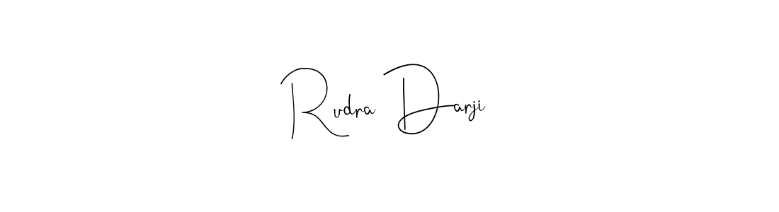 Also we have Rudra Darji name is the best signature style. Create professional handwritten signature collection using Andilay-7BmLP autograph style. Rudra Darji signature style 4 images and pictures png