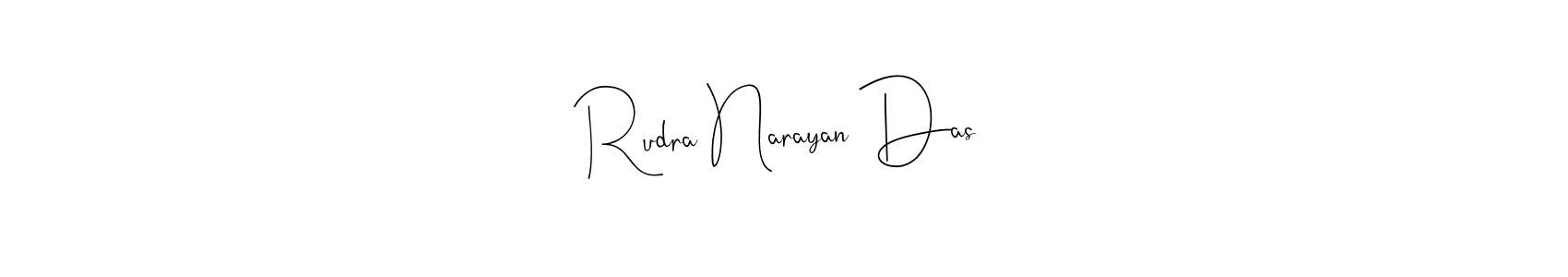 Design your own signature with our free online signature maker. With this signature software, you can create a handwritten (Andilay-7BmLP) signature for name Rudra Narayan Das. Rudra Narayan Das signature style 4 images and pictures png