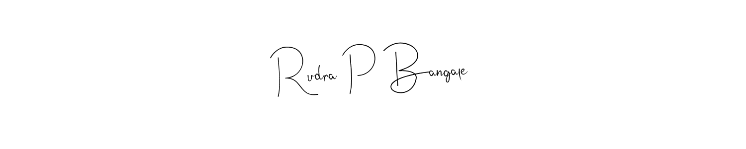 Similarly Andilay-7BmLP is the best handwritten signature design. Signature creator online .You can use it as an online autograph creator for name Rudra P Bangale. Rudra P Bangale signature style 4 images and pictures png