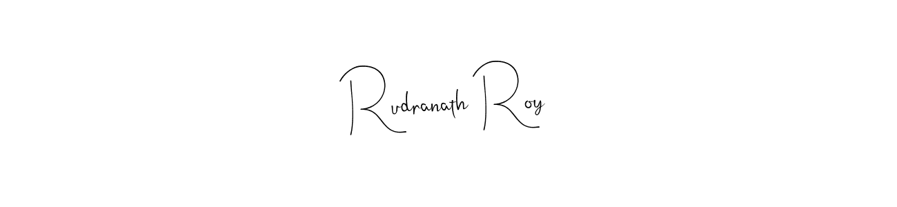 Make a beautiful signature design for name Rudranath Roy. Use this online signature maker to create a handwritten signature for free. Rudranath Roy signature style 4 images and pictures png