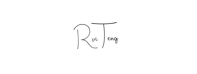 Make a beautiful signature design for name Rui Teng. Use this online signature maker to create a handwritten signature for free. Rui Teng signature style 4 images and pictures png