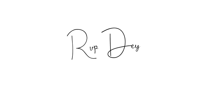 Make a beautiful signature design for name Rup Dey. With this signature (Andilay-7BmLP) style, you can create a handwritten signature for free. Rup Dey signature style 4 images and pictures png