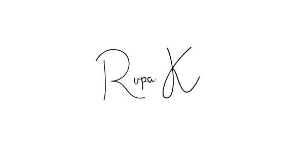 Here are the top 10 professional signature styles for the name Rupa K. These are the best autograph styles you can use for your name. Rupa K signature style 4 images and pictures png
