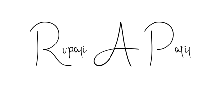 Create a beautiful signature design for name Rupali A Patil. With this signature (Andilay-7BmLP) fonts, you can make a handwritten signature for free. Rupali A Patil signature style 4 images and pictures png