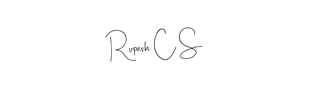 Here are the top 10 professional signature styles for the name Rupesh C S. These are the best autograph styles you can use for your name. Rupesh C S signature style 4 images and pictures png