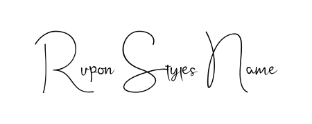 Make a beautiful signature design for name Rupon Styles Name. With this signature (Andilay-7BmLP) style, you can create a handwritten signature for free. Rupon Styles Name signature style 4 images and pictures png