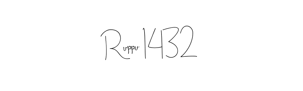Here are the top 10 professional signature styles for the name Ruppu 1432. These are the best autograph styles you can use for your name. Ruppu 1432 signature style 4 images and pictures png